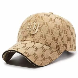 Gorra Beige Monograma (NY Style)