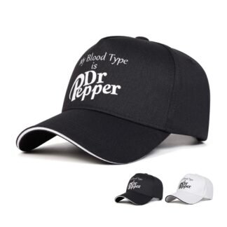 Gorra “Dr Pepper Style” Negra